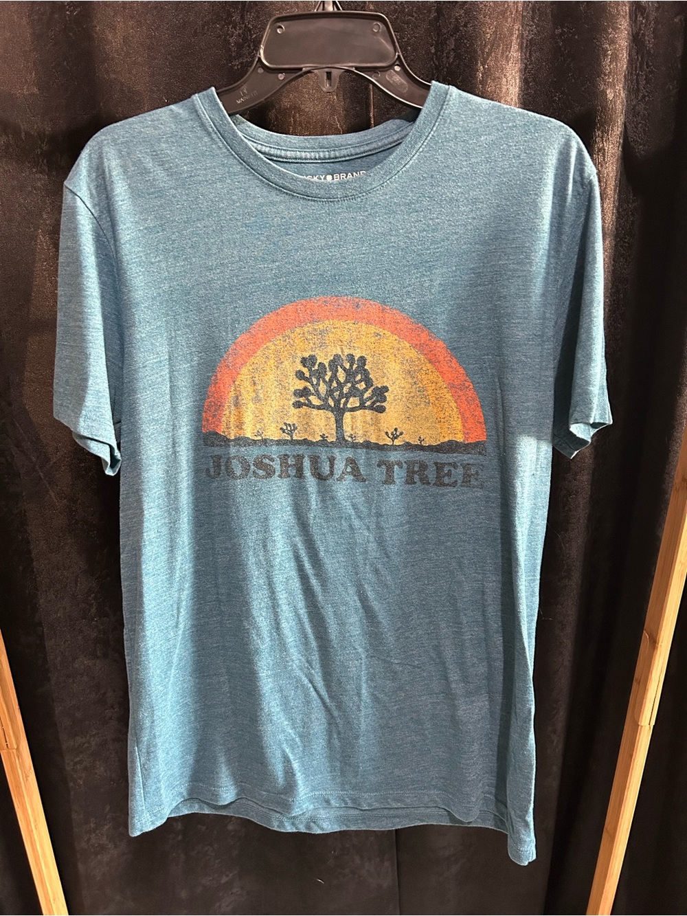 Lucky Brand Teal Crewneck T-Shirt